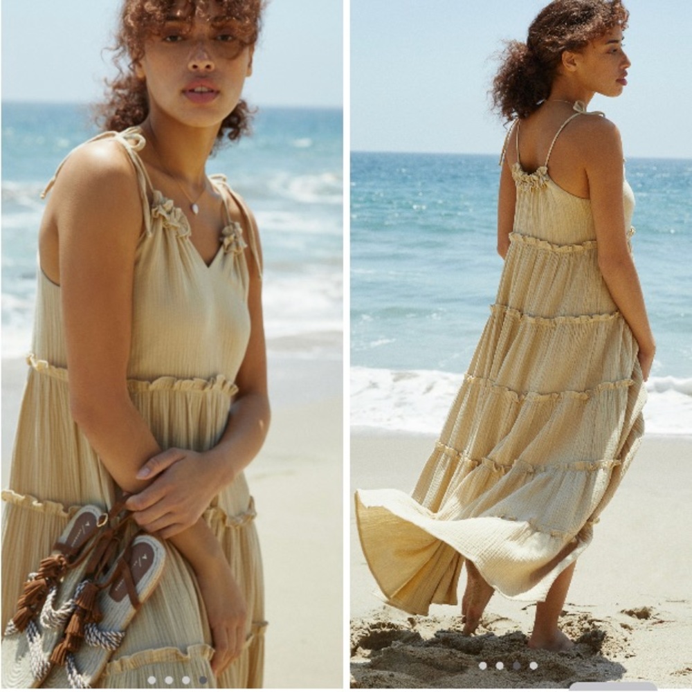 Anthropologie Charlie Holiday Senorita Maxi Dress Size 8 NWT